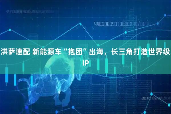 洪萨速配 新能源车“抱团”出海，长三角打造世界级IP